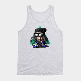 Handheld RP2 Graffiti Character [Black Console] Tank Top